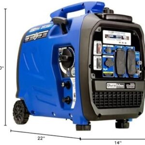 DuroMax XP2300iH 2,300-Watt Dual Fuel Portable Digital Inverter Generator - Gas & Propane, RV & Emergency Ready